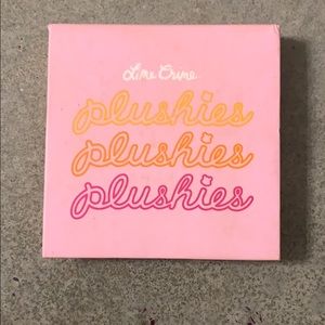 lime crime plushies eyeshadow quad